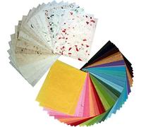 65 hojas de papel de morera de 8.5 x 11 pulgadas, diseño de hojas de papel hecho a mano, papel de papel japonés, origami, washi, venta al por mayor, venta al por mayor, proveedores Unryu, productos,