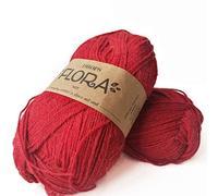 65% lana, 35% hilo de alpaca, gotas Flora, 1 o superfino, peso de los dedos, 4 capas, 1.8 oz 230 yardas por ovillo