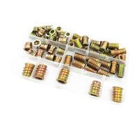 65 Uds. Mangas Roscadas Multiusos Accesorio Para Hogar Portátil Para Montaje Y Reparación De Muebles Pino Y Madera Contrachapada Sujetadores Muebles Madera