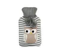 650 / 1000Ml Botella de Agua Caliente Cubierta de Franela de Lana Inyectar Agua Agregar Agua Bolsa de Agua Tibia Niñas Cálido Vientre Cintura Cálida Mano Cálida Tesoro Espesar Palacio Cálido