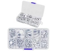 650 Piezas Ojos de Plástico Autoadhesivos Ojos Móviles Autoadhesivo【Wiggle Eyes】 4mm -12mm para Bricolaje Scrapbooking Juguetes Accesorios