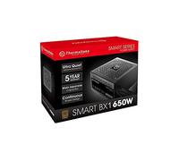 650W TT Smart Bx1 Todos los Cables Planos 80+ Bronce Ps-Spd-0650Nnfabb-1*Thermaltake, PS-SPD-0650NNFABB-1*, Fuentes de alimentación