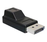 65237 cambiador de género para cable Displayport mini Displayport Negro, Adaptador negro, Displayport, mini Displayport, Negro