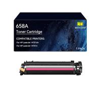 658A Cartuchos de tóner compatibles W2000A W2001A W2002A W2003A, con chip | Repuesto for cartucho de tóner para HP 658A for impresora Color Laser Enterprise M751dn M751n(Magenta)
