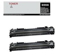 659X / 659A Pack 2 Toner Negro Compatible con HP W2010X W2010A