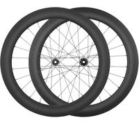 65MM,Juego De Ruedas De Bicicleta De Carretera De Fibra De Carbono 700C Altura 28/32/35/38/42/45/50/55/60/65MM Eje Pasante con Freno De Disco Center Lock para Casete De 8/9/10/11/12 Velocidades