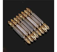 65mm PH2 Magnetic Cross Double Head Screwdriver Bits Hex Shank Magnetic Screw Driver Drill Bit 1Pcs(5Pcs)