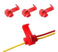 65PCS/Box Lock Fast Connector AWG18-9 Without Breaking Wire Electrical Insulated Quick Splice Lock Crimp Terminals