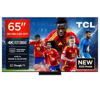 65Q7C 65" QD-Mini LED, 4K HDR Premium 2600, Smart TV con Google TV (Dolby Vision IQ y Atmos, Panel CrystGlow HVA, Motion Clarity Pro de 144 Hz, Game Master)