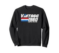 65th Birthday Men Vintage 1960 Cool Dad 65 años de Edad para él Sudadera