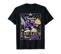 65th Birthday Queen Chapter 65 Fabulous Since 1961 Women Camiseta