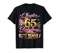 65th Birthday Queen Chapter 65 Fabulous Since 1961 Women Camiseta