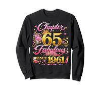 65th Birthday Queen Chapter 65 Fabulous Since 1961 Women Sudadera