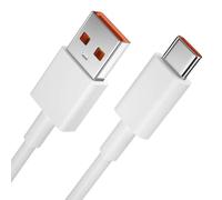 65W Cable de carga Super-Vooc para Oppo, 10V/6.5A Vooc Cable Cargador USB Tipo C Carga Rapida de 2m para OPPO Find X5/X5 Pro/X5 Lite/X3 X2/X3 Neo,Reno 10 8 Pro 5G/7 6 4/Reno4 Z 5G,A78 A77 A76 A57 A96