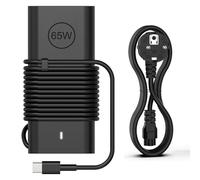 65W Cargador Portátil USB C para DELL Latitude 3440 3540 5420 5430 5440 5520 5530 5540 7330 7340 7400 7430 7440 XPS 15 13 12 9250 9360 9370 9380 Chromebook 3100 Tipo C Alimentación Adaptador