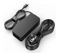 65W Cargador USB C para Lenovo ThinkPad T480, T490, T495, T580, T590, L380, L390, L480, L580, E480, E580, E580, E590, X280, X380, Yoga y Otros Ordenadores portátiles - Adaptador Tipo C