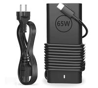 65W DELL Cargador USB C, Adaptador de alimentación 65W USB C para DELL Latitude 5540 5420 7400 5440 7440 3540 5520 7420 5430 7390 7320 5530 7430 XPS 13, Chromebook 3100 Tipo C Adaptador Rápido
