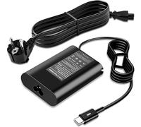 65W USB Type C Laptop Charger AC Adapter Compatible for DELL XPS 12 9250,XPS 13 9350 9360 9365 9370 9380, LA65NM170 HA65NM170,02YK0F 0M1WCF