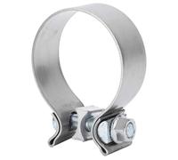 66.5mm/2.62in Stainless Steel Exhaust Pipe Connector Joint Clamp 18308506992 Replacement for 3er 5er