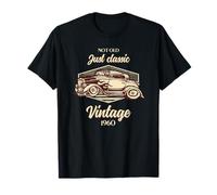 66 Cumpleaños Hombre Coche Clásico Vendimia 1960 Divertido Camiseta