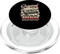 66 cumpleaños Hombre Mujer 66 años decoración 1960 Retro Divertido PopSockets PopGrip para MagSafe