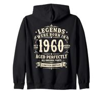 66 Cumpleaños Hombre Regalo Vintage Año 1960 Sudadera con Capucha