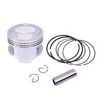 66 mm 66,25 mm 66,5 mm 66,75 mm 67 mm STD +25 +50 +75 +100 Kit de pistón y anillo compatible con piezas de motocicletas automotrices DR200 DR200S DR200SE RV200 DF200(1x 0.75 Piston Ring)