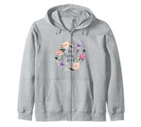 66 Years Loved 66th Birthday Floral 66 Years Loved Women Sudadera con Capucha
