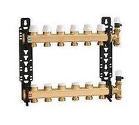 6626F5 Grupo múltiple de 1"con válvulas de cierre CALEFFI