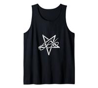 666 Pentagram Stanic Devil Goth Baphomet Punk Rock Camiseta sin Mangas