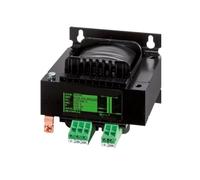 6686308 Transformador de aislamiento de control de 500 VA, 230/400 VCA a 230 VCA, abrazadera de resorte, montaje en forma de ojo de cerradura T40/B