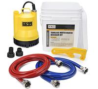 6699 Kit de descarga de calentador de agua sin tanque, SUB1100KIT02, Amarillo Y Blanco, 3 gallons, 1080 GPH, 115 volts, 18 GPM, Protección contra el sobrecalentamiento