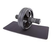 66Fit AB BP-701F - Rueda para Abdominales, Color Negro