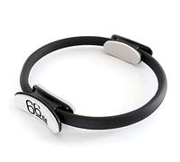 66Fit Pilates - Aro de Pilates, tamaño 60x60x1.3, Color Negro