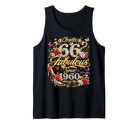 66th Birthday Queen Chapter 66 Fabulous Since 1960 Women Camiseta sin Mangas