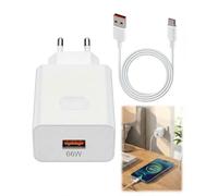 66W Carga rápido Cargador USB C 1.5M Adaptador Compatible con Honor 90/80 Pro Flat 80 SE/80 GT/70/60 Pro 60 SE/50 Huawei Pura 70/Mate 60 P-ro 50P-ro+/50 Pr-o RS etc.