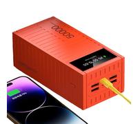 66W Charging Bank, 50000mAh Fast Charger with LED Display, High-Capacity Portable Energy Bank for Phones, Tablets, and Computers, Multifunctional USB Charging Station