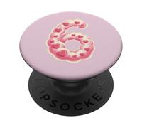 67 6 Kitschy Kawaii 67 Girls Bestie Cute Six Seven Matching PopSockets PopGrip Adhesivo