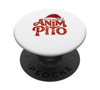 67 Anim Pito Filipino Counting Tagalog Six Seven Christmas PopSockets PopGrip Adhesivo