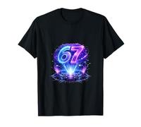 67 Arte del número de luz del Portal cósmico Camiseta