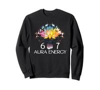67 Aura Energy at 67 Aura Level 67% Funny Six Seven Meme 6-7 Sudadera