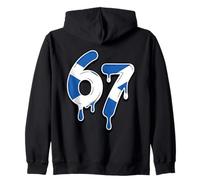 67 Bandera Escocia Six Seven Scots Sudadera con Capucha