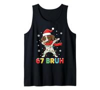 67 Bruh Meme German Shorthaired Pointer Dog Christmas Teens Camiseta sin Mangas