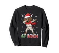 67 Bruh Meme German Shorthaired Pointer Dog Christmas Teens Sudadera
