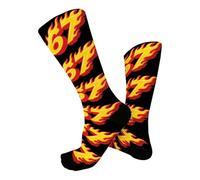 67 calcetines: medias cómicas, divertidas para los pies, celebración de la edad, números gráficos, estilo informal transpirable | Calcetines humorísticos para Momentos [video game] [video game]