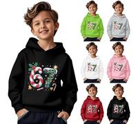 67 Christmas Jumper Kids - Sudadera con capucha Six Seven 6 7 Meme, camiseta de manga larga, sudadera de moda para niños y niñas, jersey de Navidad para niños y niñas