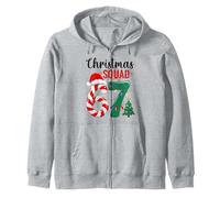 67 Christmas Squad - Sombrero de Fiesta de Navidad Familiar a Juego Sudadera con Capucha