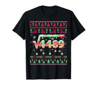 67 Christmas Square Root 4489 Maestro de matemáticas por Goteo de Helado Camiseta