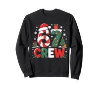 67 Crew Christmas Holiday Fun Family Meme 6 7 Hombres Mujeres Niños Sudadera