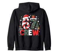 67 Crew Christmas Holiday Fun Family Meme 6 7 Hombres Mujeres Niños Sudadera con Capucha